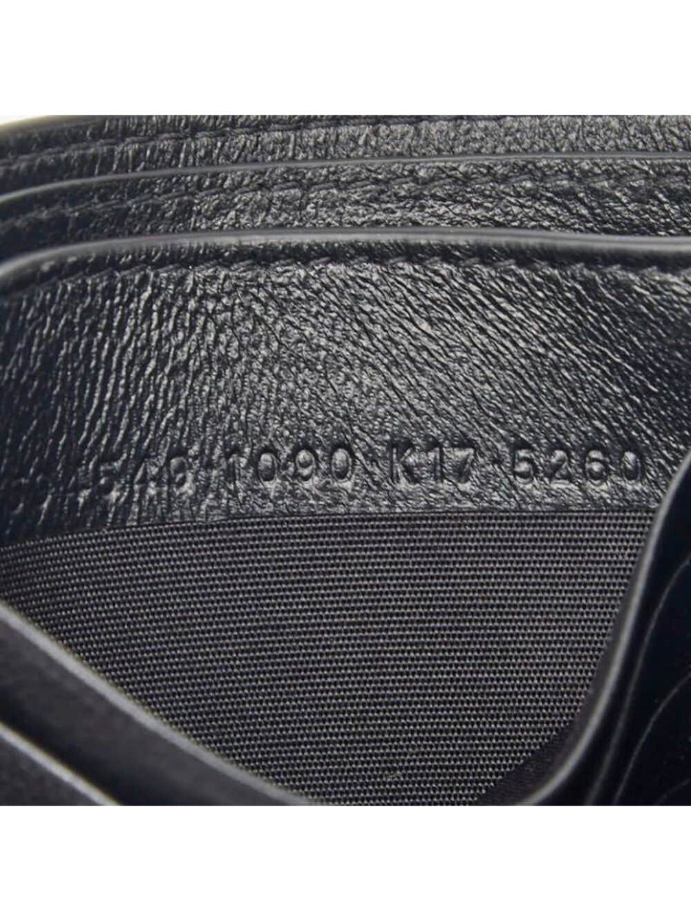 Balenciaga Logo Bifold Wallet Black Leather - Picture 8 of 10